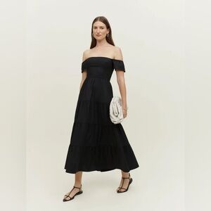 REFORMATION - DEREK DRESS - BLACK